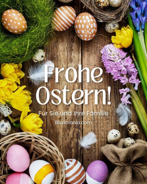 frohe ostern wünsche 2025