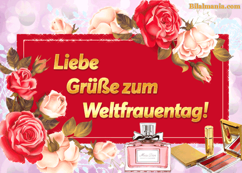 Frauentag 2025 Bilder Gif & Sprüche – Die schönsten Wünsche internationaler frauentag gif