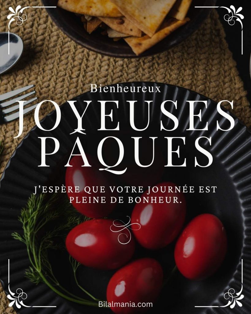 joyeuse fete de paques voeux