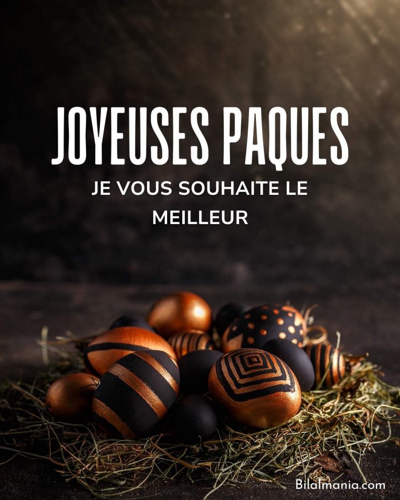 joyeuse fete de paques voeux