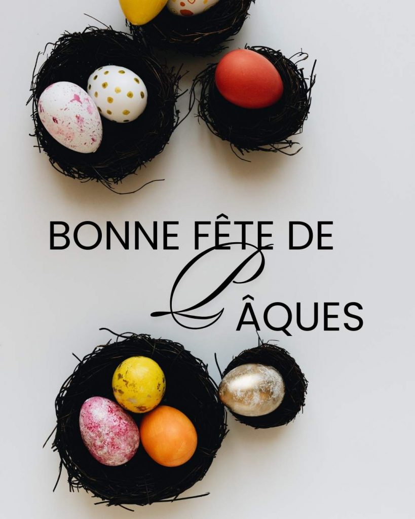 joyeuse fete de paques voeux