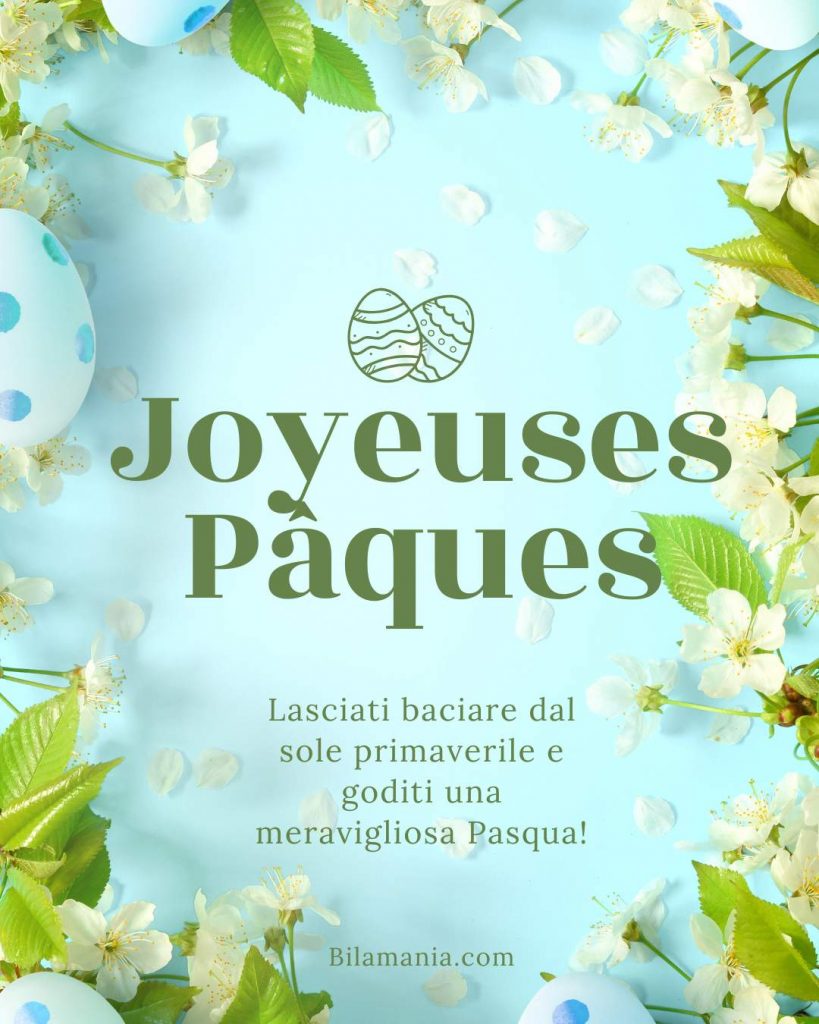 joyeuse paques voeux