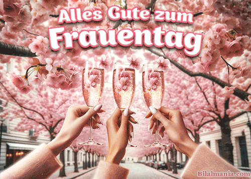 Frauentag 2025 Bilder Gif & Sprüche – Die schönsten Wünsche lustige frauentag gif