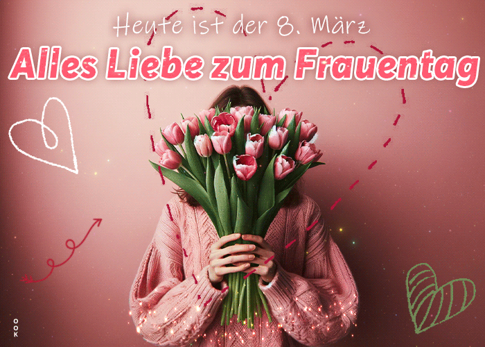 Frauentag 2025 Bilder Gif & Sprüche – Die schönsten Wünsche lustige frauentag gif