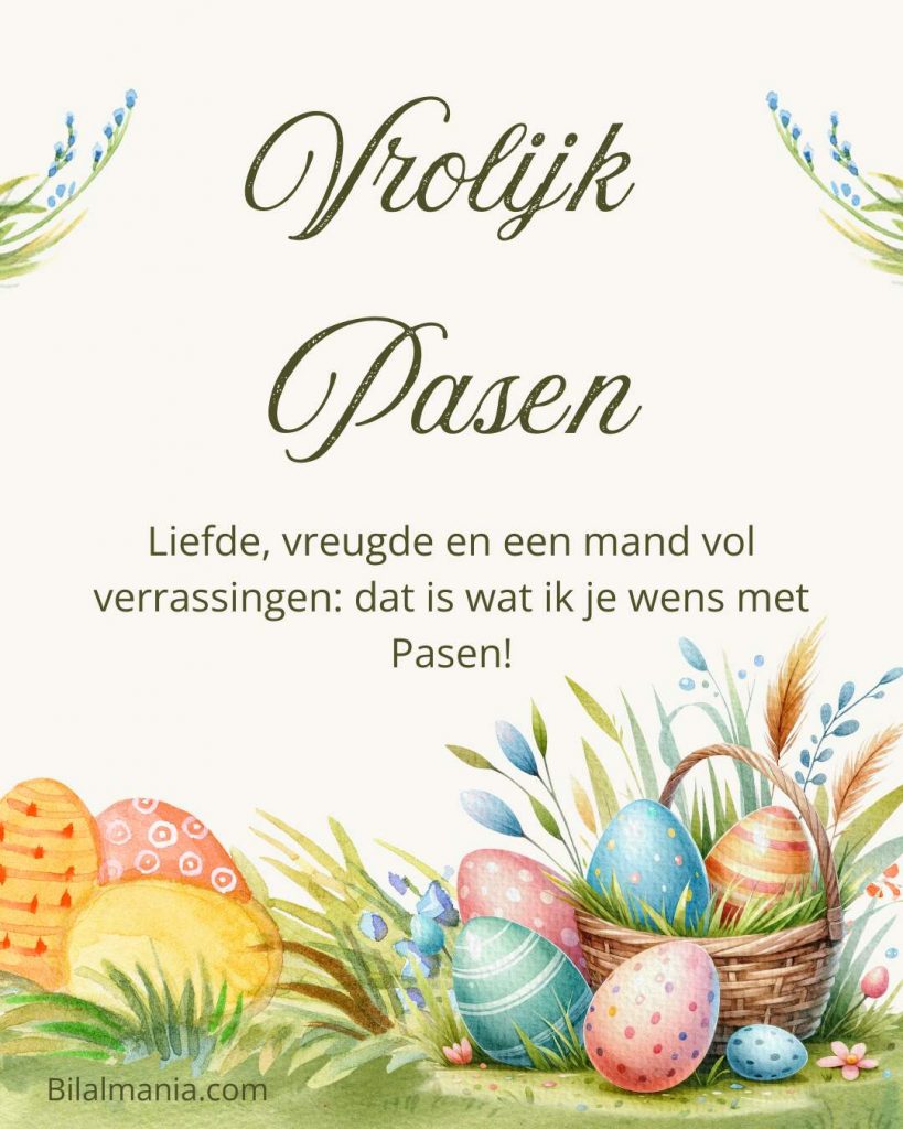 🔥 50+ Vrolijk Pasen 2026 – Fijne Pasen Afbeeldingen & GIFs Gratis vrolijk pasen wensen