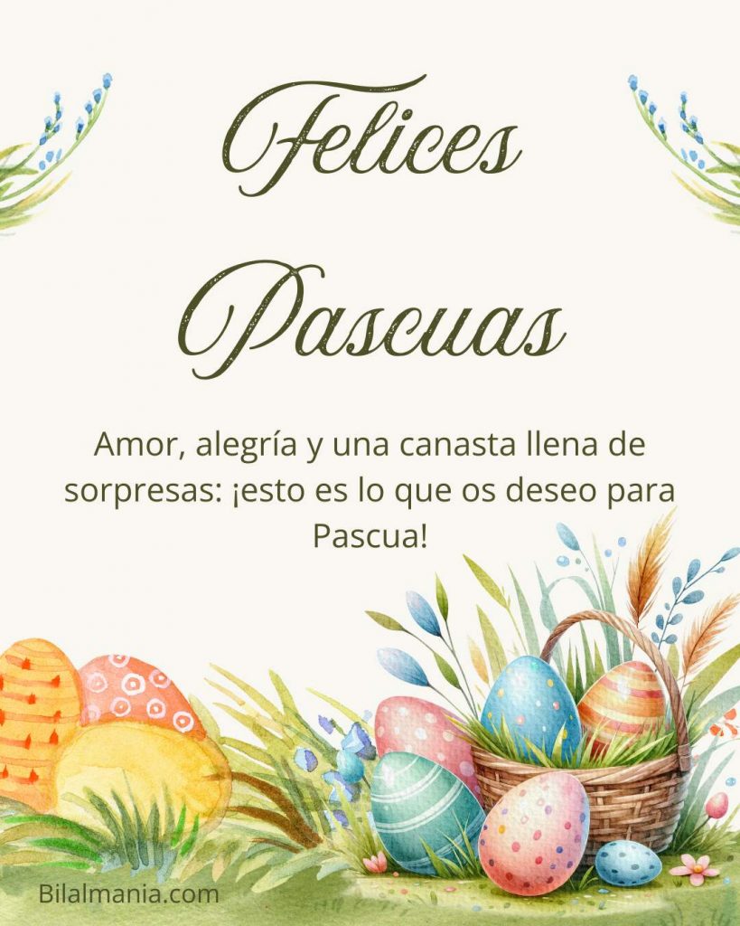 Saludo de Feliz Pascua