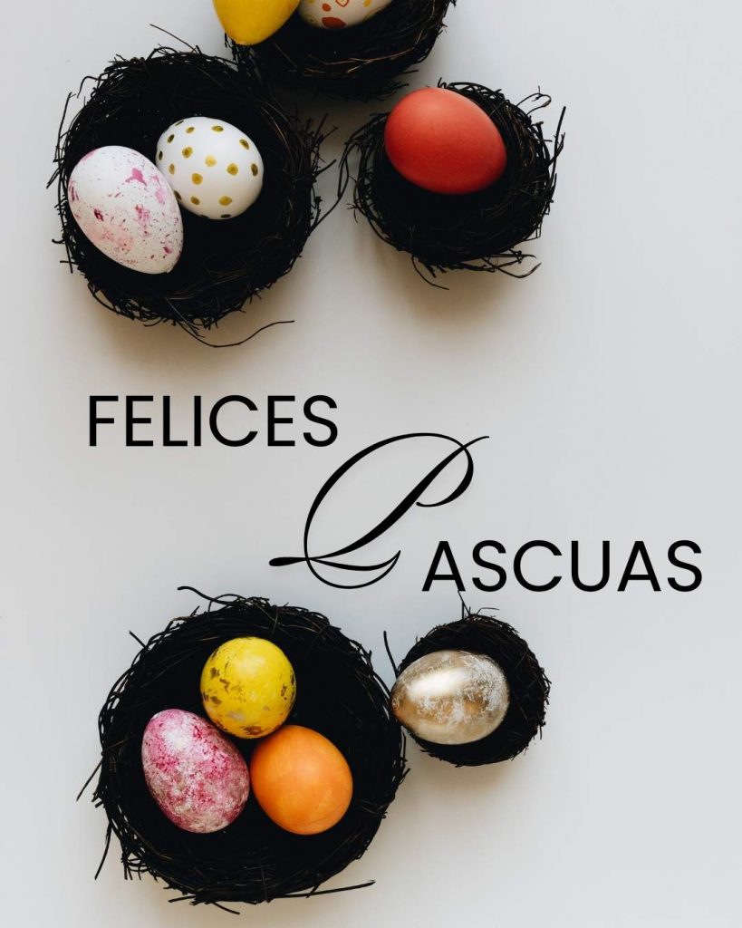 Saludos religiosos de Pascua