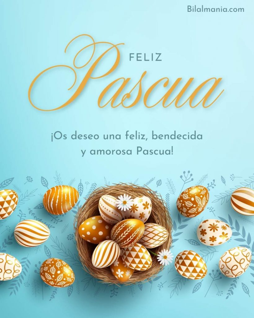 Saludos religiosos de Pascua