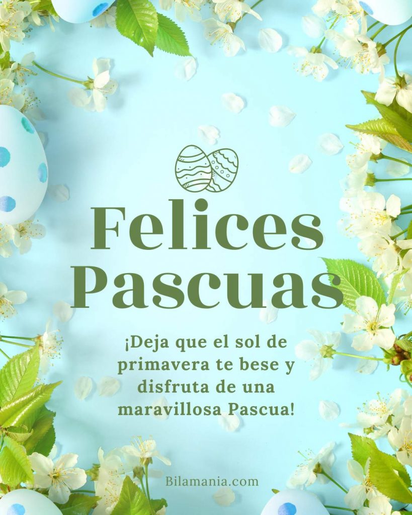 Saludo de Felices Pascua