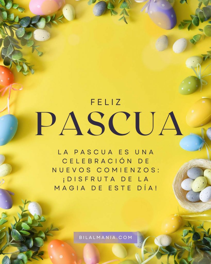 Saludo de Feliz Pascua