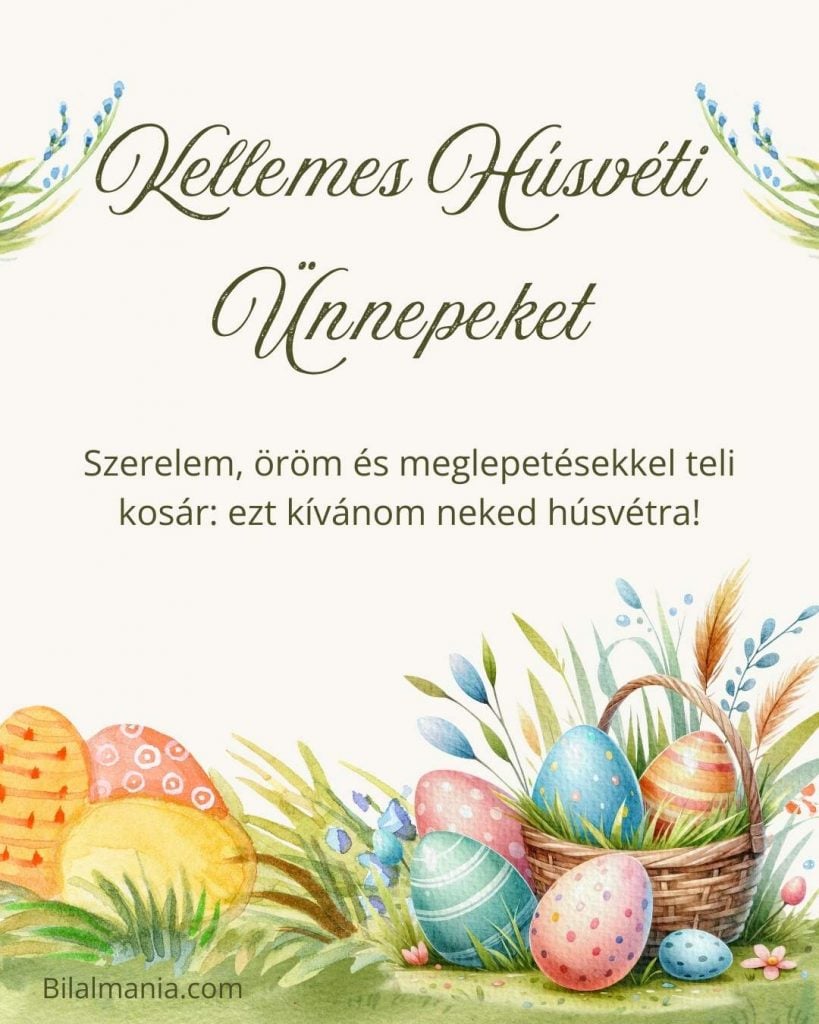 Kellemes Húsvéti Ünnepeket Köszöntők