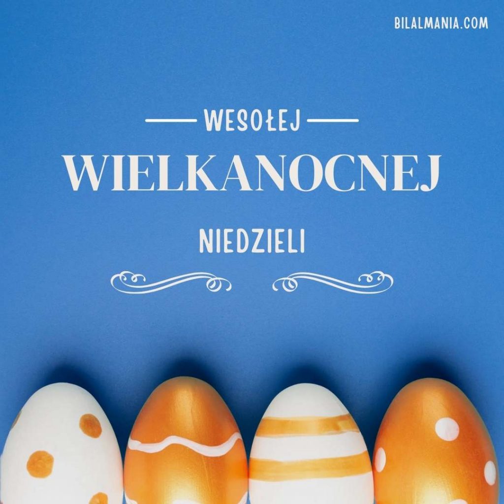 Wesołej niedzieli wielkanocnej