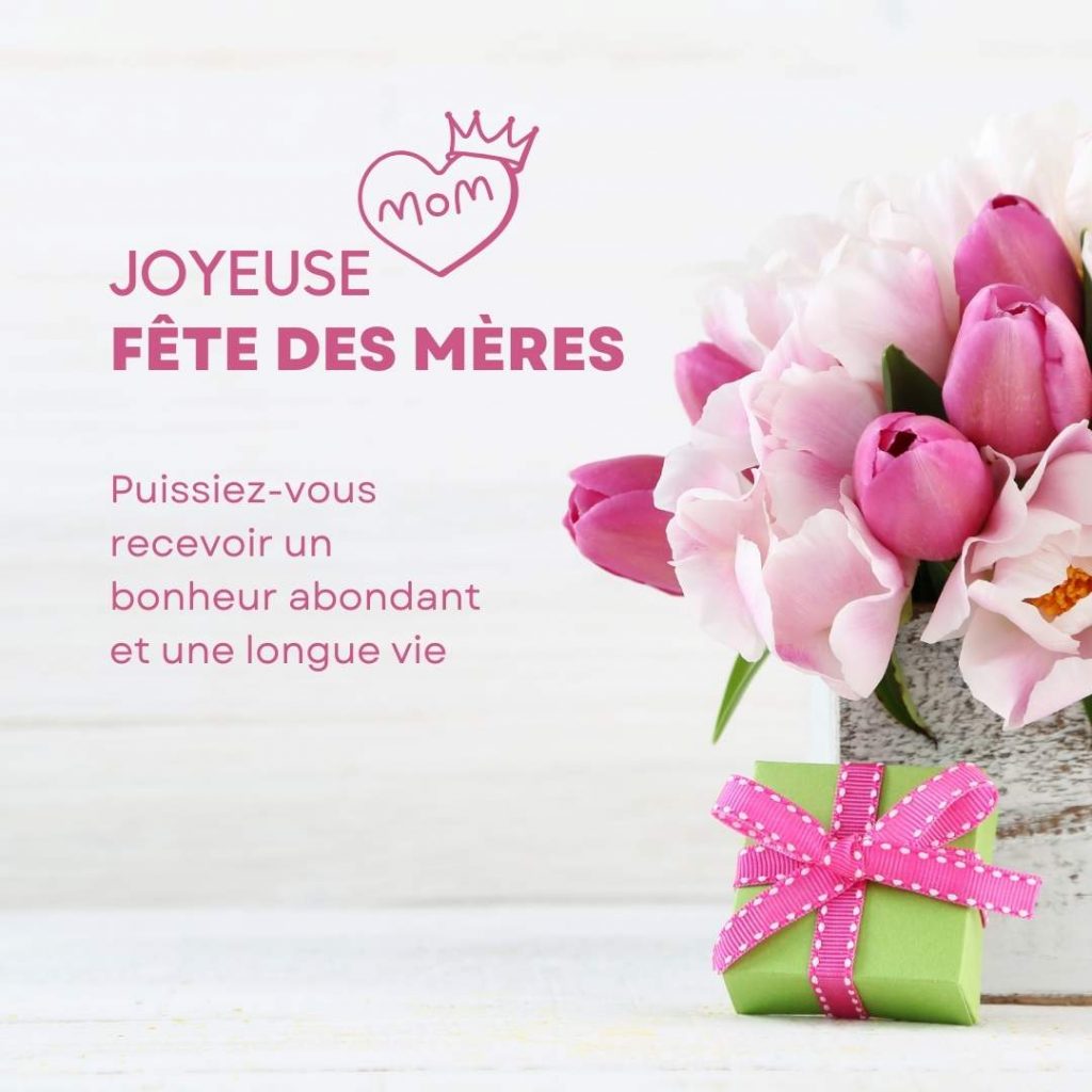 Bonne fête des mères voeux