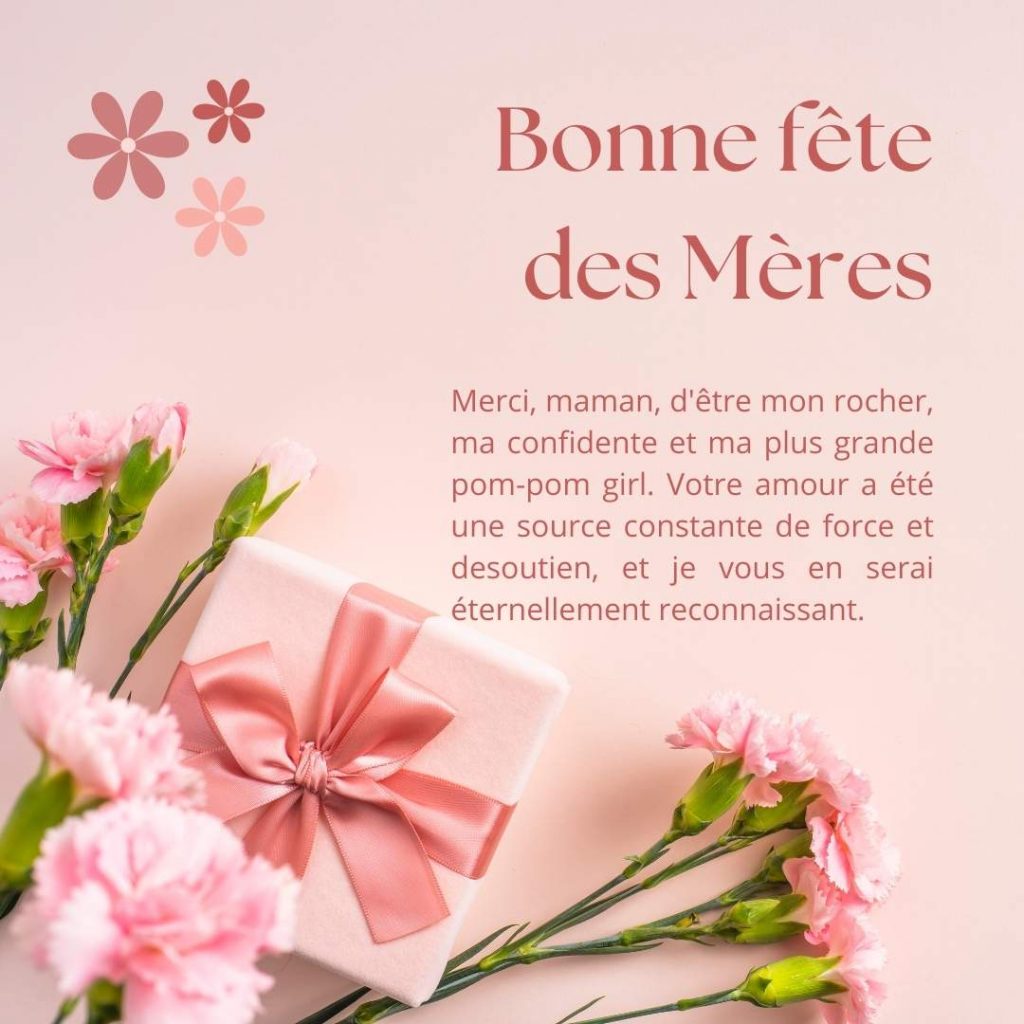 Bonne fête des mères voeux