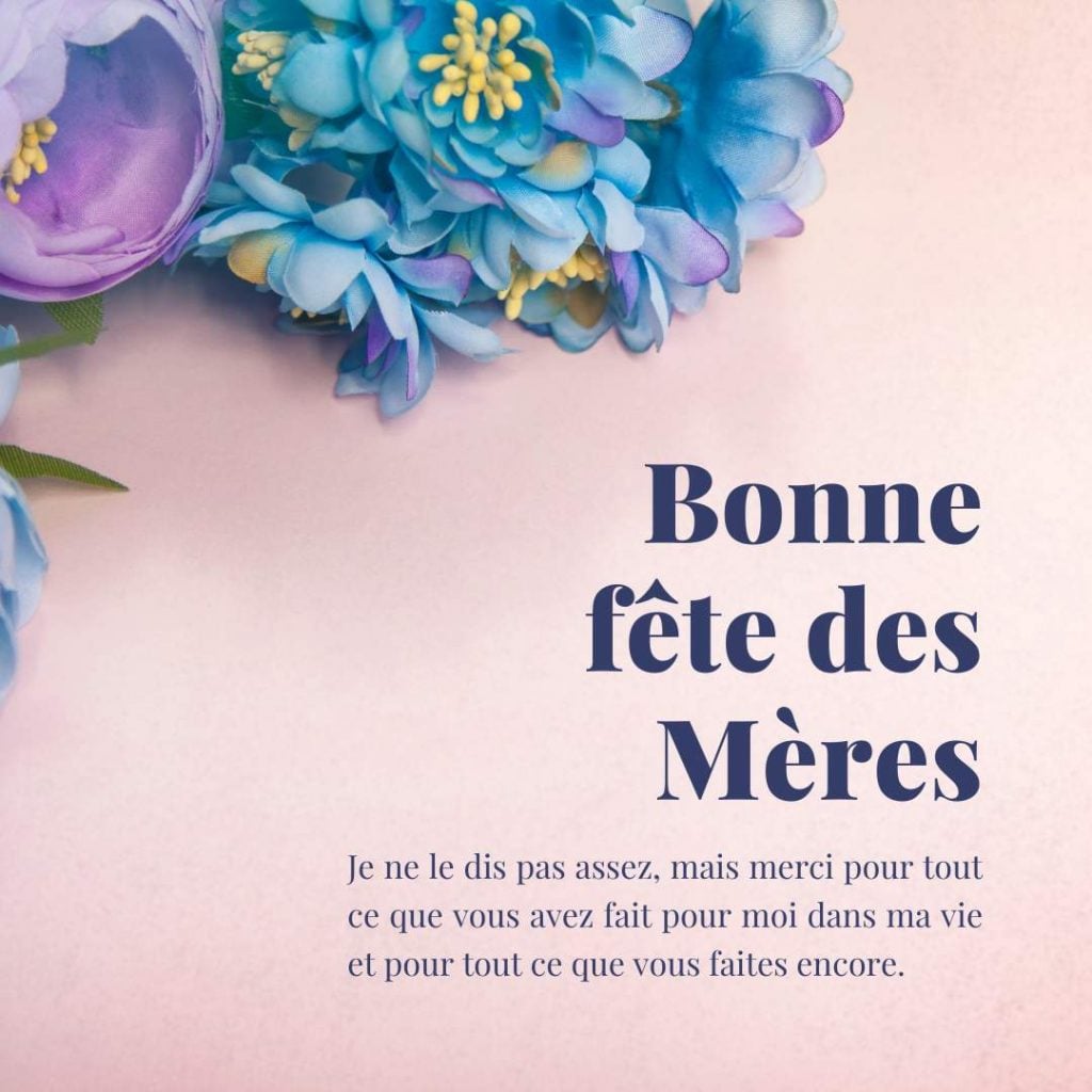 Bonne fête des mères voeux