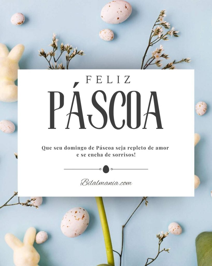 feliz pascoa mensagem