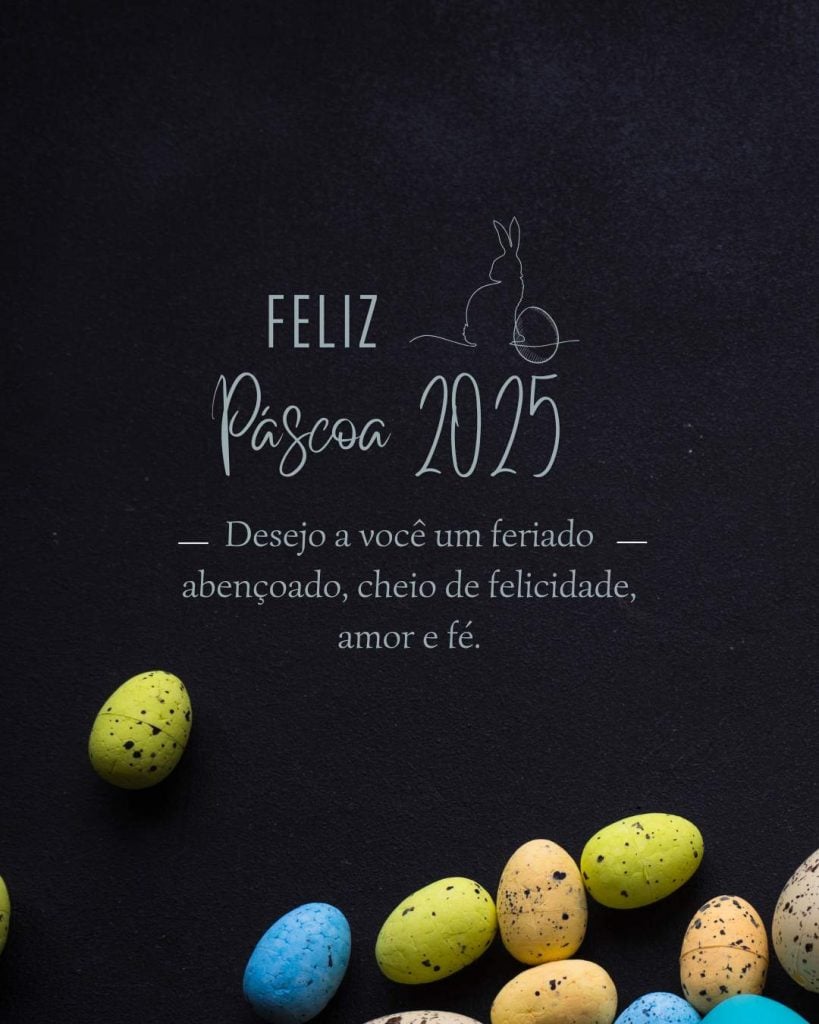 feliz pascoa mensagem