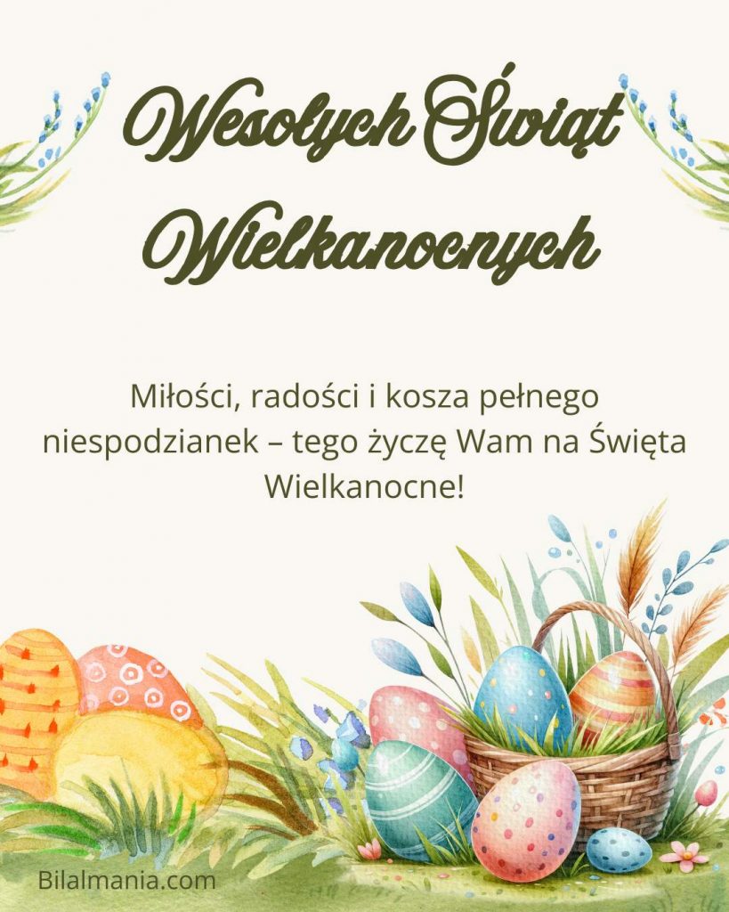 zyczenia na wielkanoc