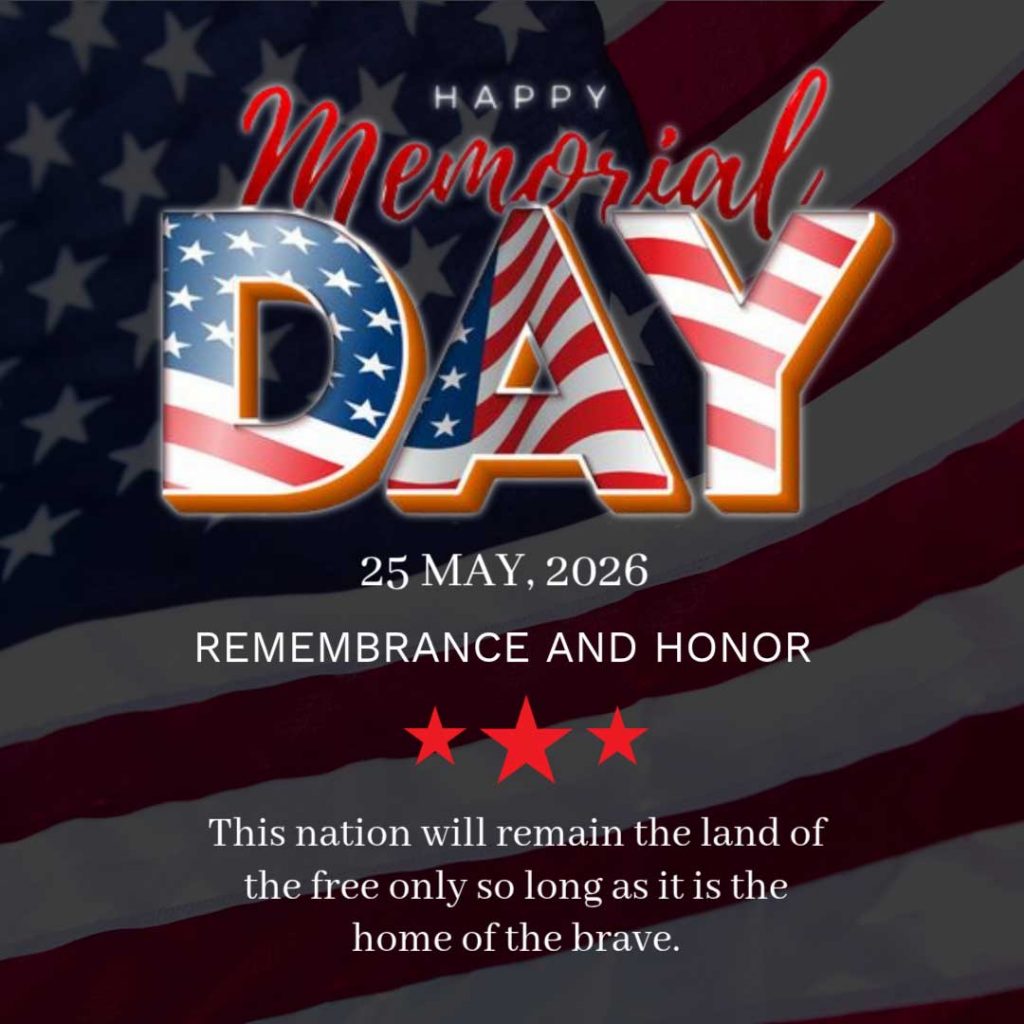 🔥50+ Memorial Day 2026 GIF & Beautiful Wishes Memorial Day 2026