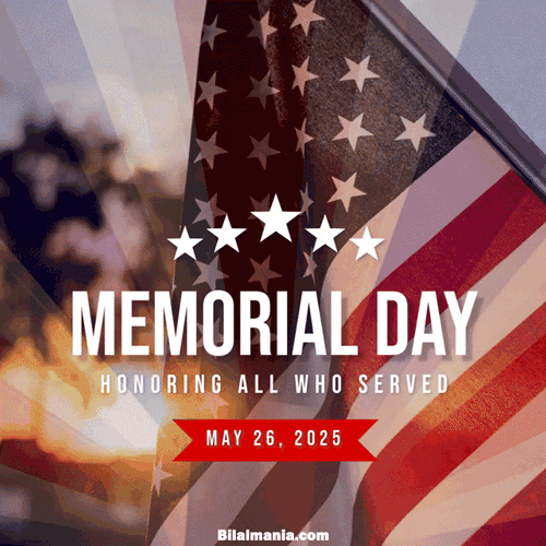 🔥50+ Memorial Day 2026 GIF & Beautiful Wishes animated memorial day gif
