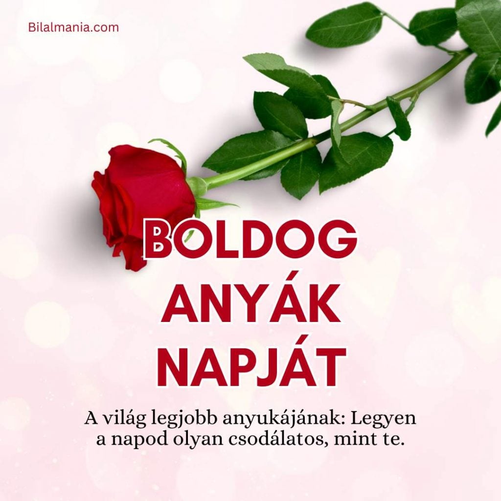 Boldog anyák napját köszöntők