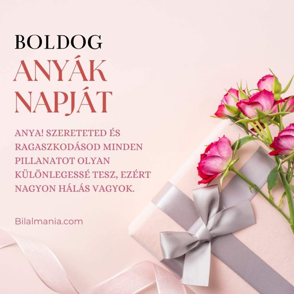 Boldog anyák napját köszöntők