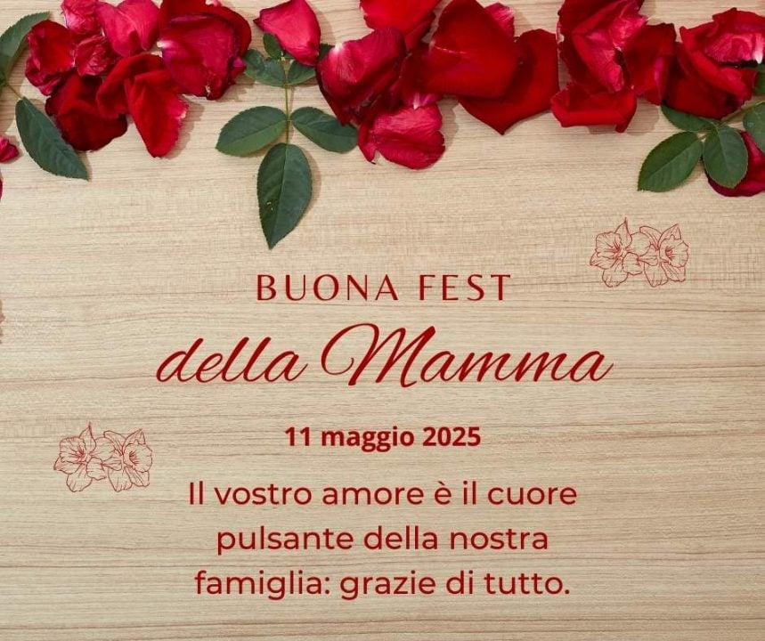 buona festa della mamma 2025