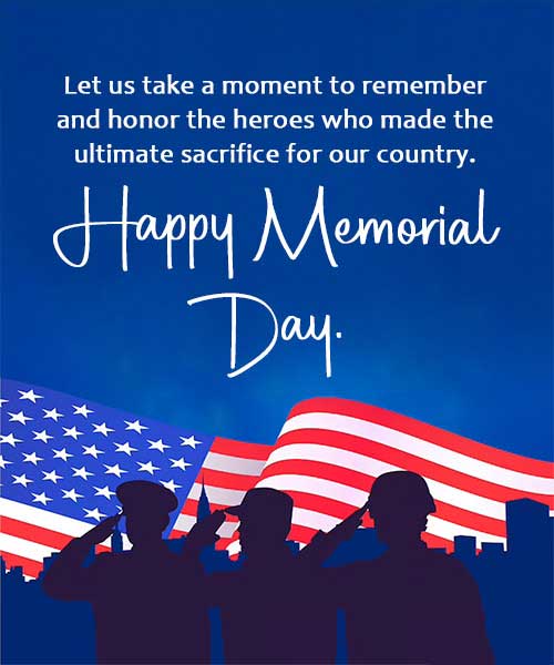 🔥50+ Memorial Day 2026 GIF & Beautiful Wishes Happy Memorial day wishes