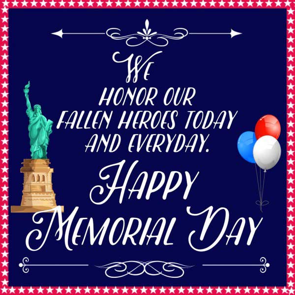 🔥50+ Memorial Day 2026 GIF & Beautiful Wishes Happy Memorial day wishes