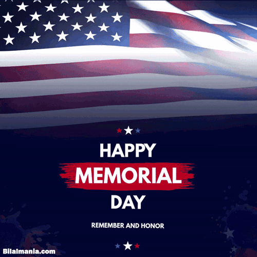 🔥50+ Memorial Day 2026 GIF & Beautiful Wishes remembrance day memorial day gif