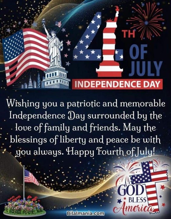 🔥50+ Best 4th of July 2026 GIFs & Image Wishes to Share happy 4th of july wishes