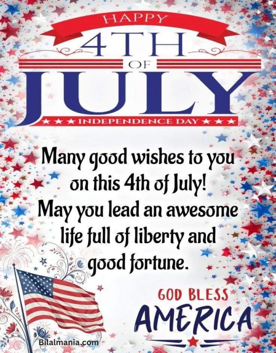 🔥50+ Best 4th of July 2026 GIFs & Image Wishes to Share happy 4th of july wishes