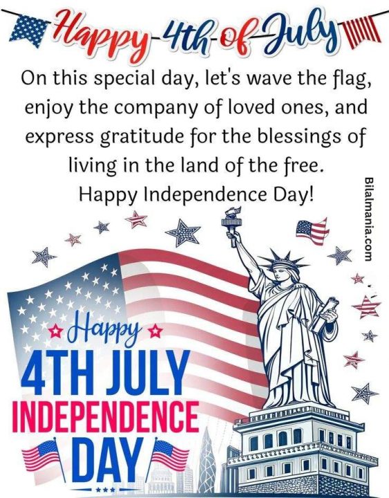 🔥50+ Best 4th of July 2026 GIFs & Image Wishes to Share happy 4th of july wishes