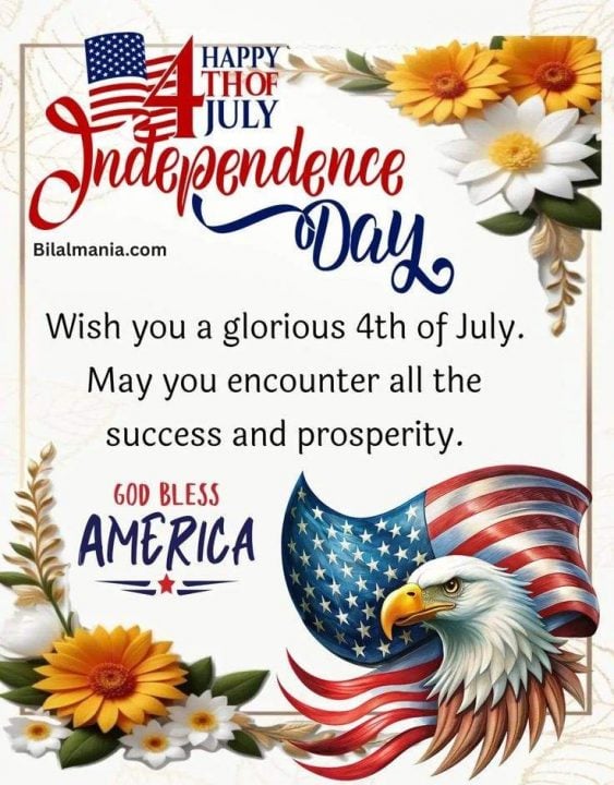 🔥50+ Best 4th of July 2026 GIFs & Image Wishes to Share happy 4th of july wishes