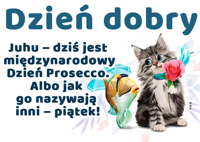 🔥50+ Dzień Dobry w Piątek – Piękne Gify i Obrazki Powitania na dzień dobry w piątek