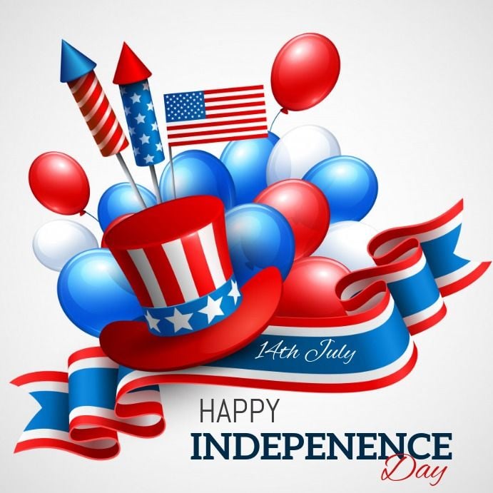 🔥50+ Best 4th of July 2026 GIFs & Image Wishes to Share happy independence day Images