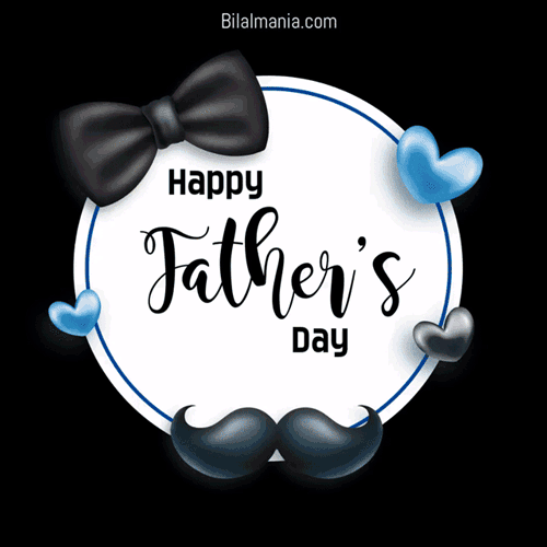 🔥50+ Best Father’s Day 2026 GIFs & Image Wishes to Share black Happy Fathers day gif