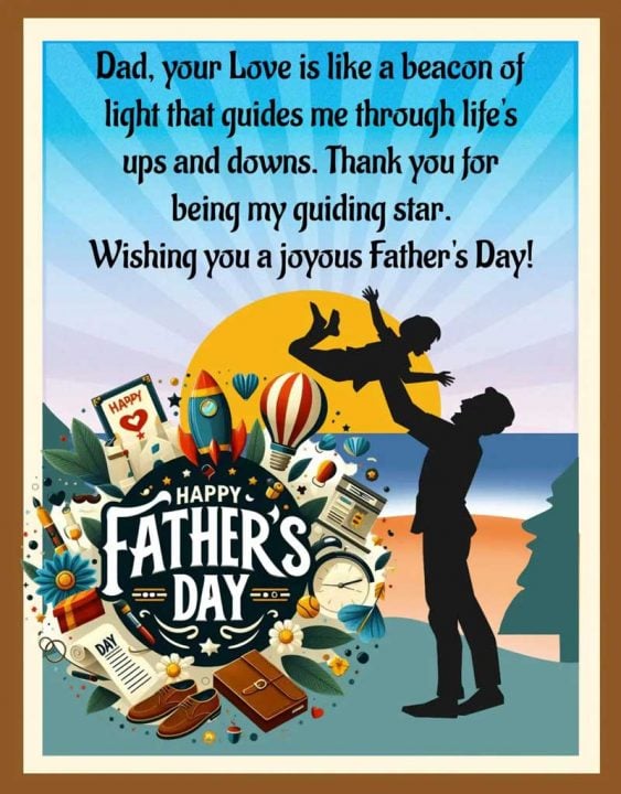 🔥50+ Best Father’s Day 2026 GIFs & Image Wishes to Share happy fathers day wishes