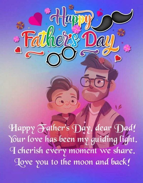 🔥50+ Best Father’s Day 2026 GIFs & Image Wishes to Share happy fathers day wishes