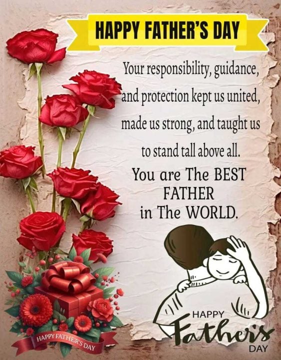 🔥50+ Best Father’s Day 2026 GIFs & Image Wishes to Share happy fathers day wishes