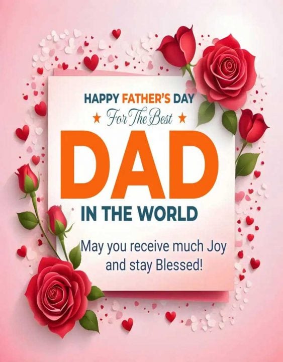 🔥50+ Best Father’s Day 2026 GIFs & Image Wishes to Share happy fathers day wishes