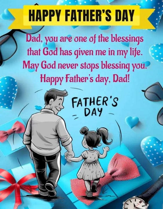 🔥50+ Best Father’s Day 2026 GIFs & Image Wishes to Share happy fathers day wishes