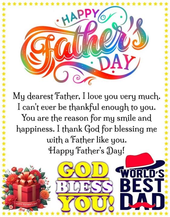 🔥50+ Best Father’s Day 2026 GIFs & Image Wishes to Share happy fathers day wishes