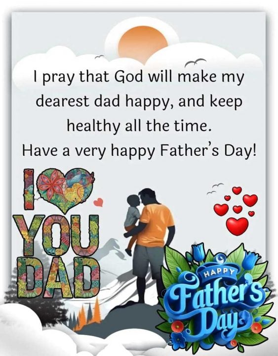 🔥50+ Best Father’s Day 2026 GIFs & Image Wishes to Share happy fathers day wishes