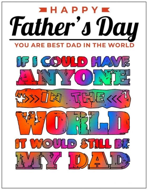 🔥50+ Best Father’s Day 2026 GIFs & Image Wishes to Share happy father's day images