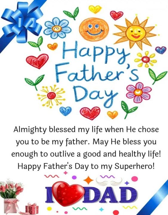 🔥50+ Best Father’s Day 2026 GIFs & Image Wishes to Share happy father's day images