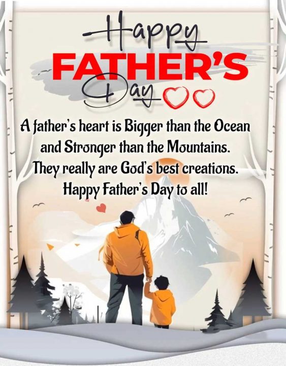🔥50+ Best Father’s Day 2026 GIFs & Image Wishes to Share happy father's day images