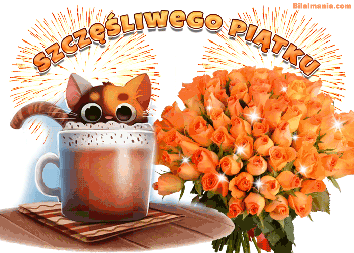 🔥50+ Dzień Dobry w Piątek – Piękne Gify i Obrazki Gify na Piątek