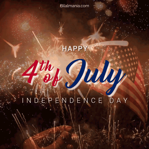 🔥50+ Best 4th of July 2026 GIFs & Image Wishes to Share happy 4th of july gif fireworks