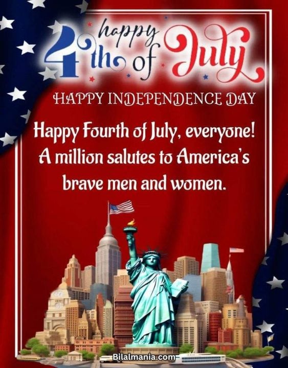 🔥50+ Best 4th of July 2026 GIFs & Image Wishes to Share happy 4th of july wishes